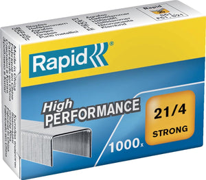 Rapid nietjes 21 4, doos van 1.000 nietjes 10 stuks