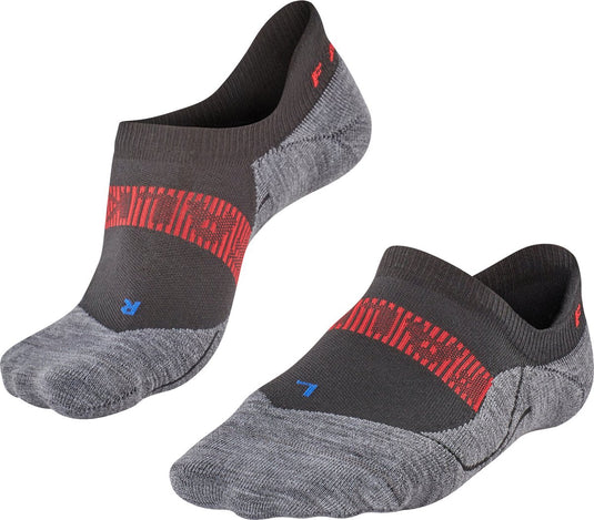 Falke ru4 cool invisible anti-blaar functioneel materiaal hardloopsokken dames zwart - maat 41-42