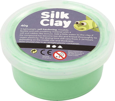 Silk clay http: www.cchobby.nl silk-clayr-lichtgroen-40-gr-1-doosje