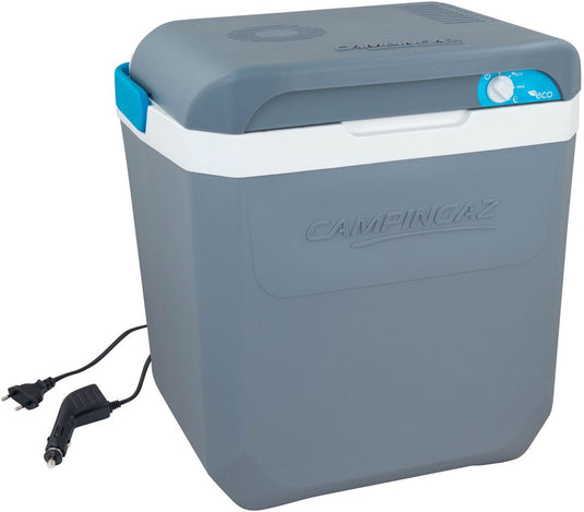 Campingaz powerbox plus thermo-elektrische koelbox - 12v 230v - 28l - grijs