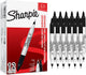 Sharpie markers met tweeledige punt | fijne en ultrafijne punten | zwarte inkt | 12 stuks