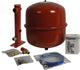Plieger ketelaansluitset - expansievatset - 4-gats - 1.0 bar voordruk - 18 liter - rood