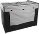Flamingo smart top plus - transportkooi honden - transportkooi smart top plus zwart grijs 109cm - 1st - 113520 - 1st