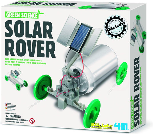 4m wetenschap en spel - bouw je eigen zonnecelwagen - bouwpakket - kidzlabs - green science - 5+