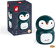 Janod spaarpot - pinguïn - houten spaarpot met luikje aan de onderkant - geschikt vanaf 3 jaar