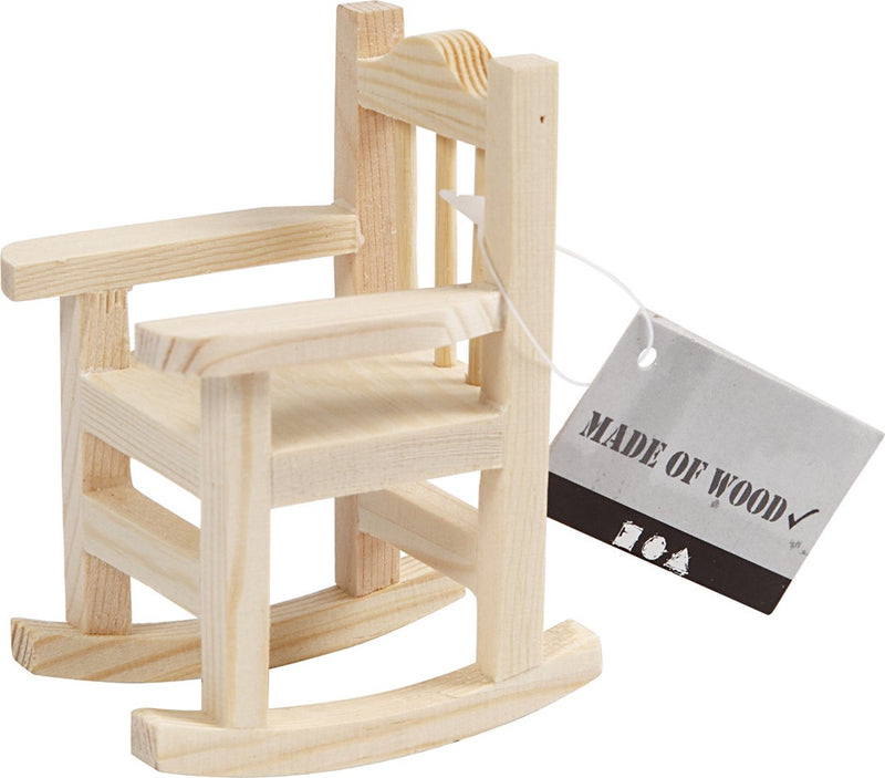 Load image into Gallery viewer, Creativ company houten mini schommelstoel
