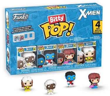 Funko x-men bitty pop! vinyl figure 4-pack gambit 2,5 cm mini-figuur - 2cm