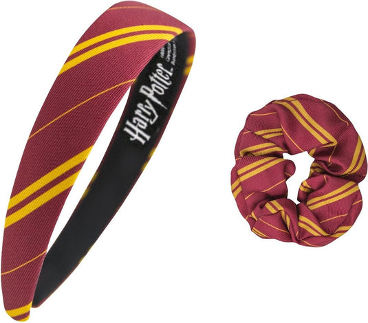 Cinereplicas harry potter - gryffindor haarband en scrunchie set - rood