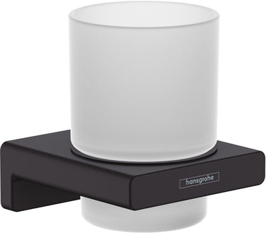 Hansgrohe addstoris tandenborstelhouder mat zwart