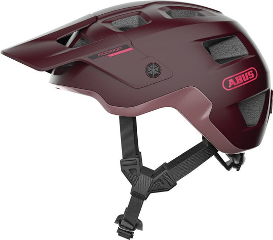 Abus fahrradhelm mtb modrop 67601-wildberry red-s
