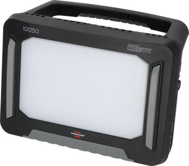 Brennenstuhl professional multi battery led hybride bouwlamp 10050 mh (led werklamp 100w, 12500lm, ip55, schijnwerper compatibel met 18v batterijen van 10 verschillende fabrikanten, 5m rn kabel, zonder batterij, engineered in germany)