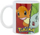 Pokémon mok – pikachu, charmander, squirtle bulbasaur – 325ml – keramiek – officieel gelicenseerd – vaatwasser- magnetronbestendig