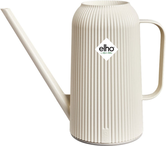 Elho vibes fold gieter 1.7ltr - gieter voor binnen - 100% gerecycled plastic - l25.2 x b7.4 x h21 - linnen wit