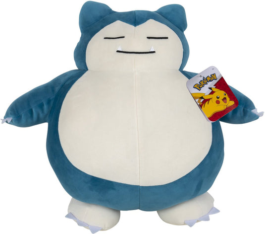 Jazwares pokémon - 45cm sleeping plush - snorlax