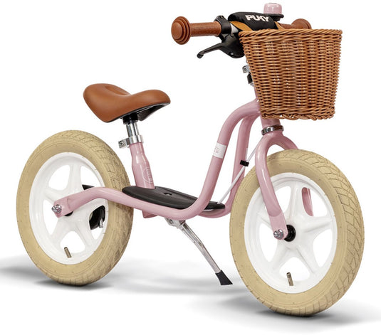 Puky loopfiets - lr 1l - vanaf 2,5 jaar - met handrem en mandje - retro roze