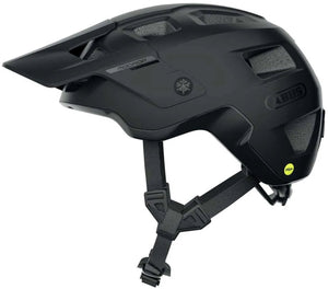 Abus fietshelm modrop mips velvet black m - 54-58 cm - zwart - geschikt voor gebruik op mountainbikes - 370 g