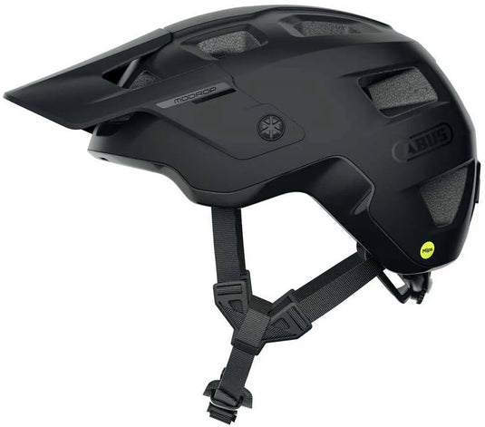 Abus fietshelm modrop mips velvet black m - 54-58 cm - zwart - geschikt voor gebruik op mountainbikes - 370 g
