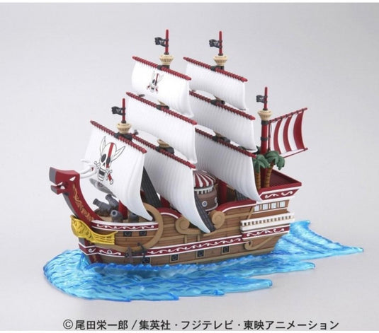 Bandai namco bandai one piece: grand ship collection - red force model kit model kits