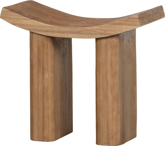 Woood japan krukje - hout - naturel - 45x50x25