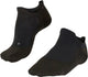 Falke go5 invisible anti-blaar katoen functioneel materiaal golfsokken heren zwart - maat 44-45