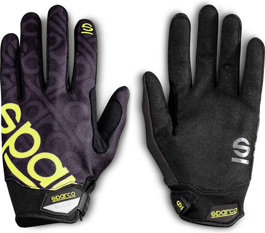 Sparco men's driving gloves meca iii black size xl