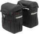 New Looxs Vigo Dubbele Fietstas Zwart