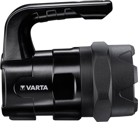 Varta indestructible bl20 pro zaklamp - 400 lumen - 400 meter lichtbereik - inclusief 6x aa batterijen - ip54 spatwaterdicht - valbestendig tot 4 meter