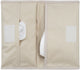 Kipkep napper luier-etuitje - cookie - tasje voor luiers en doekjes to go - rpet - wasbaar - gecoat - zandkleur, beige
