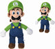 Nicotoy knuffel super mario luigi blauw groen 50 cm