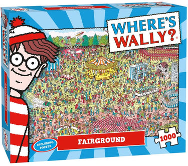 Plenty gifts where's wally fairground puzzel 1000 stukjes