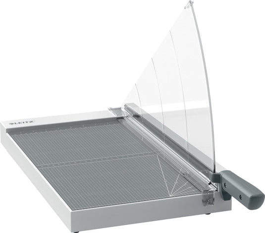 Leitz precision home office snijtafel a3 met mesbeveiliging en lichttechnologie voor thuiskantoor thuiswerken - snijdt tot 10 a3-vel - antraciet