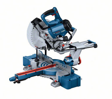 Bosch blauw bosch professional gcm 305-254 d afkortzaag - 1500 watt - inclusief zaagblad standaard voor hout, 2x steun, stofzak, klem