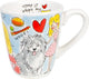 Blond amsterdam - beker - dog lover - 0,35l