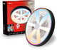 Briloner air - plafondventilator met rgb verlichting - led plafondlamp met ventilator - dimbaar - 5 snelheden - ventilator lamp zomer- en wintermodus - rgb cct - ø48cm - zwart