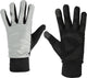 Avento sporthandschoenen - reflecterend - winddicht - grijs zwart - maat xl xxl