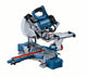 Bosch blauw bosch professional gcm 305-254 d afkortzaag - 1500 watt - inclusief zaagblad standaard voor hout, 2x steun, stofzak, klem