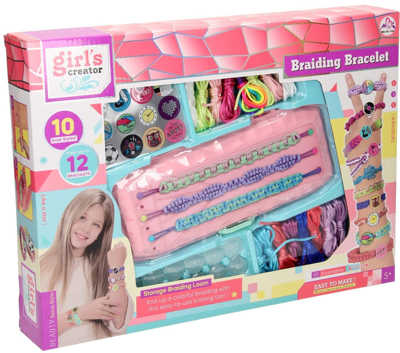 Load image into Gallery viewer, Lobbes speelgoed bv lobbes armbandenset speelgoed bff armbanden vlechten creatief.

