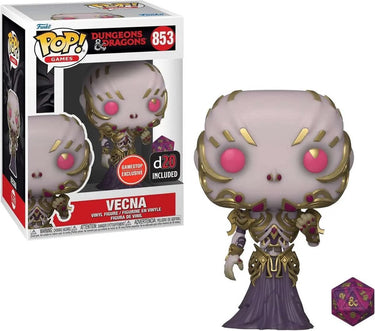 Funko pop! games: dungeons dragons - vecna (metallic) (gs) (exclusive) #853