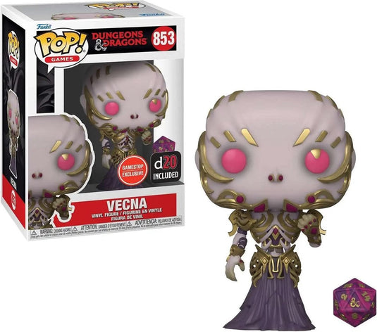 Funko pop! games: dungeons dragons - vecna (metallic) (gs) (exclusive)
