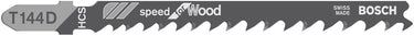 Bosch - decoupeerzaagblad t 144 d speed - for wood