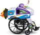 Disguise disney - toy story 4, buzz lightyear ruimteschip adaptieve rolstoelhoes, maat one size, jongens