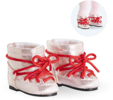 Corolle roze snowboots voor poppen, 36cm