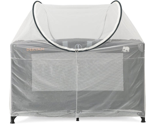 Deryan luxe klamboe voor campingbed - klamboe voor ledikant - babyklamboe - universeel