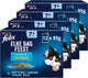 Felix elke dag feest 7+ senior vis selectie - kattenvoer natvoer - tonijn zalm sardines forel - 48 x 85 g