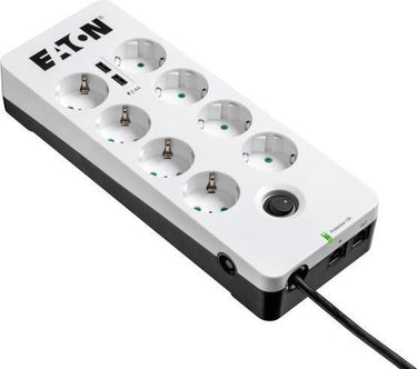 Eaton pb8tud overspanningsbeveiliging zwart, wit 8 ac-uitgang(en) 220 - 250 v 1,5 m