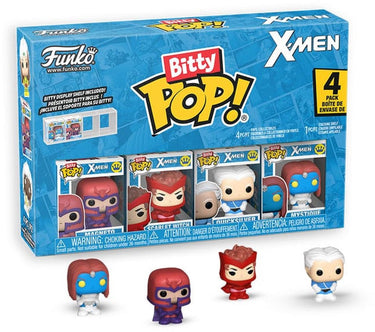 Funko x-men bitty pop! vinyl figure 4-pack magneto 2,5 cm mini-figuur - 2cm