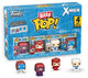 Funko x-men bitty pop! vinyl figure 4-pack magneto 2,5 cm mini-figuur - 2cm