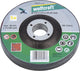 Wolfcraft - doorslijpschijf voor steen 115mm - 5 stuks - haaks gebogen - 1621300