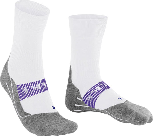 Falke ru4 cool anti-blaar functioneel materiaal hardloopsokken dames wit - maat 39-40