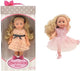 Dimian pop met lang haar - molly boutique - 30 cm- 2 asst.